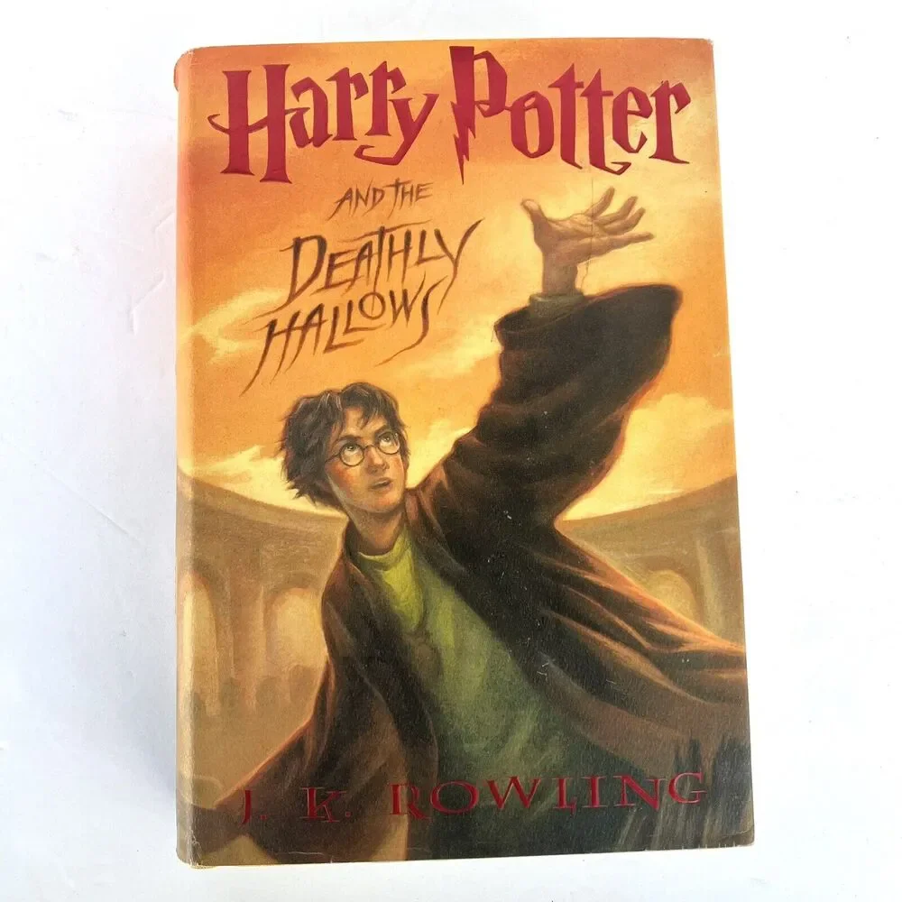 Harry Potter & The Deathly Hallows Hardcover 2007 First Edition 1st Print